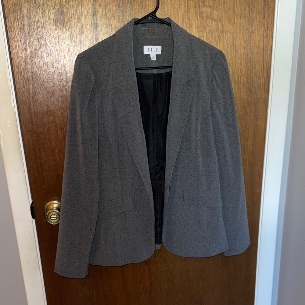Elle Women's Charcoal Blazer